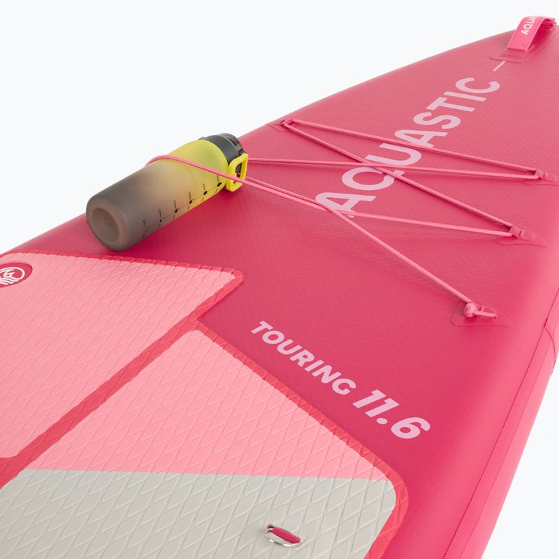 Sada paddleboard SUP nafukovací AQUASTIC Touring 11'6" pink 11