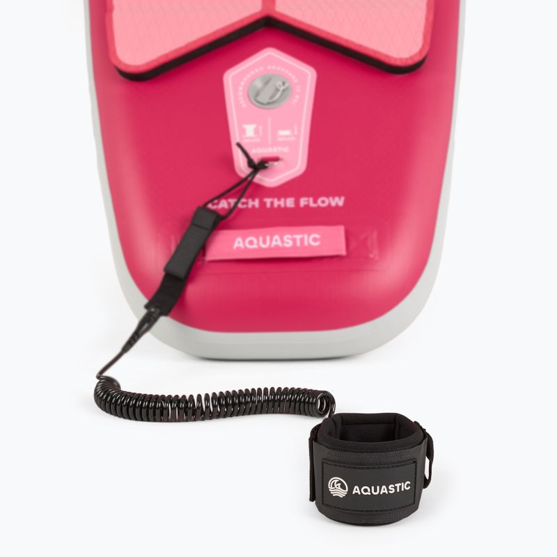 Sada paddleboard SUP nafukovací AQUASTIC Touring 11'6" pink 12