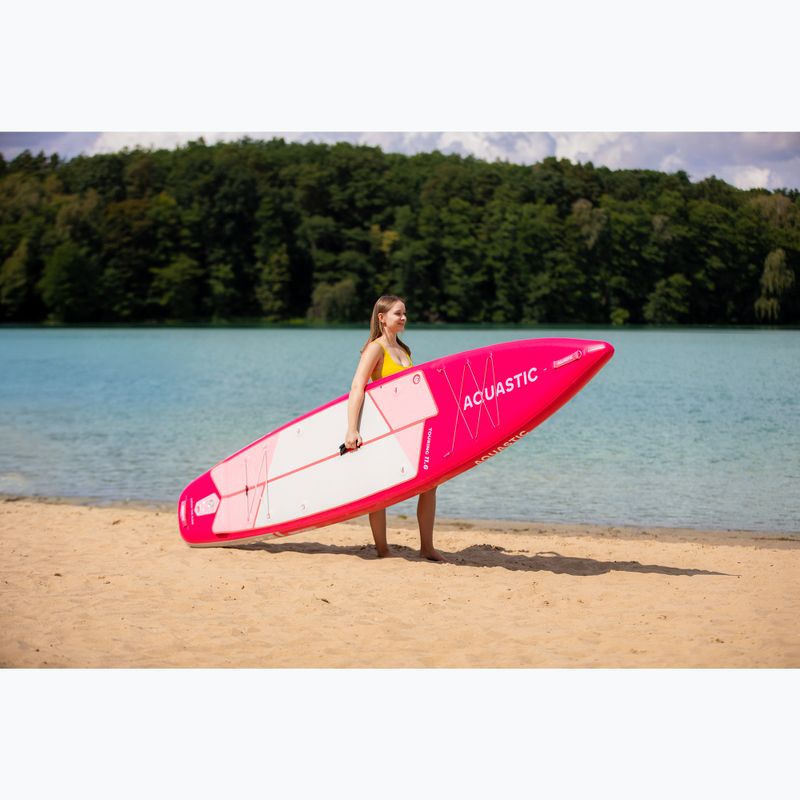 Sada paddleboard SUP nafukovací AQUASTIC Touring 11'6" pink 20