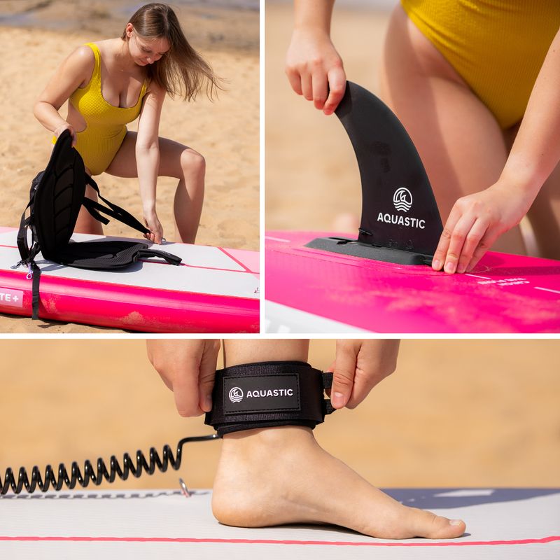 SUP AQUASTIC Touring board 11'6" pink 22