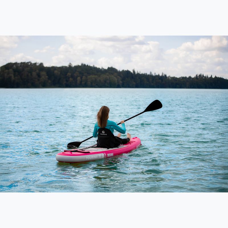 Sada paddleboard SUP nafukovací AQUASTIC Touring 11'6" pink 24