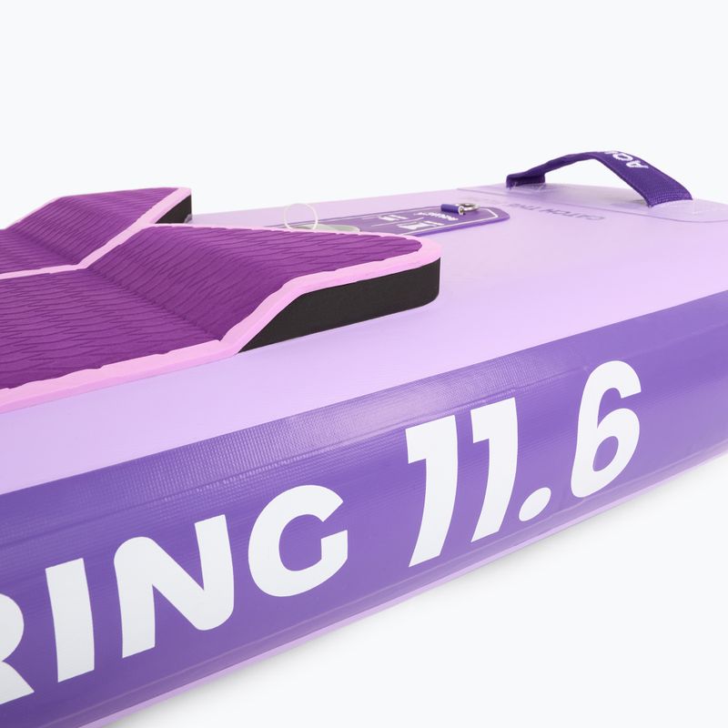 Sada paddleboard SUP nafukovací AQUASTIC Touring 11'6" purple 12