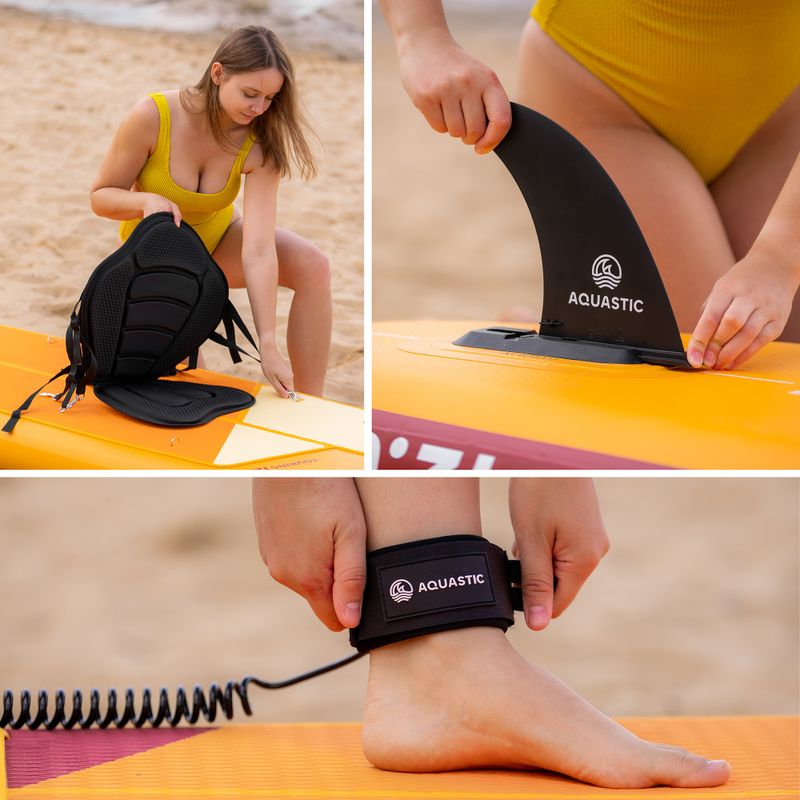 SUP AQUASTIC Touring 12'6" prkno orange 23