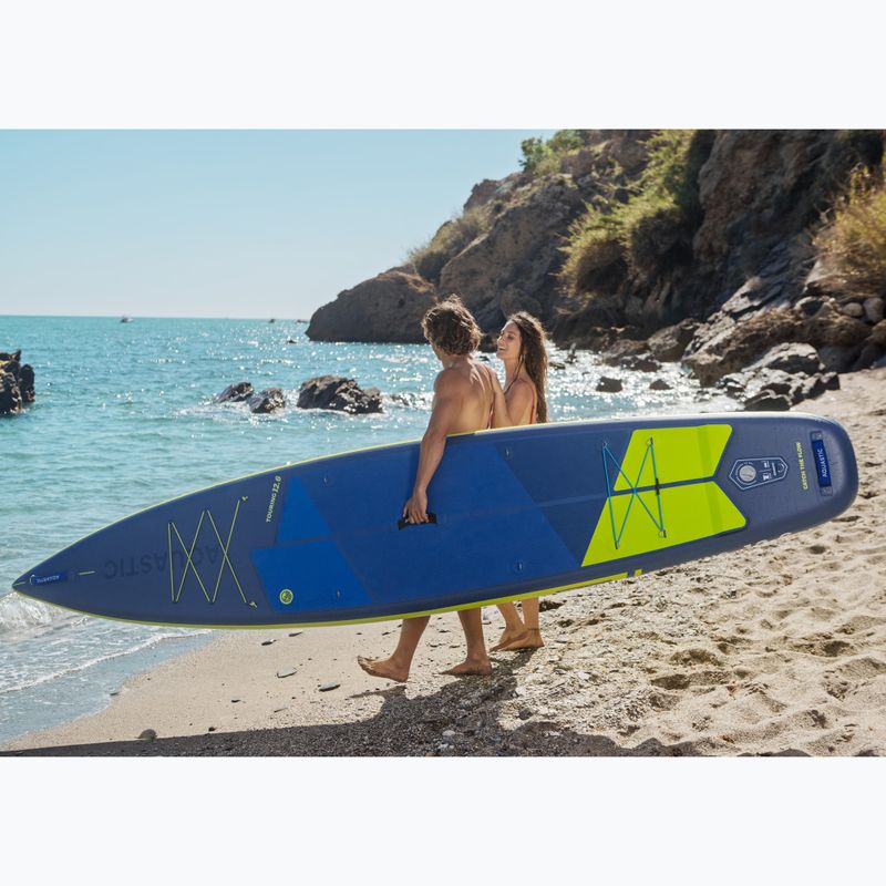 Deska SUP AQUASTIC Touring 12'6" tmavě modrá 22