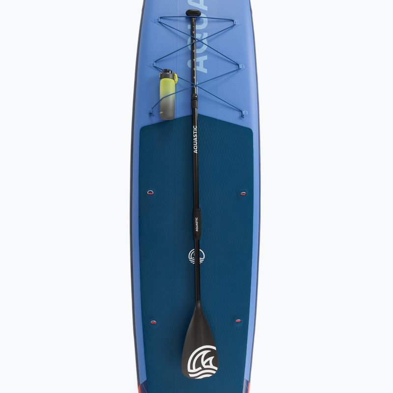 Sada paddleboard SUP nafukovací AQUASTIC Touring Pro 14'0" dark blue 10