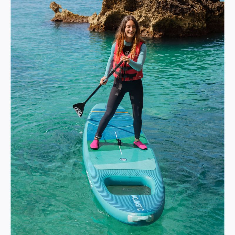 Sada paddleboard SUP nafukovací AQUASTIC Vista 11'2" green 23