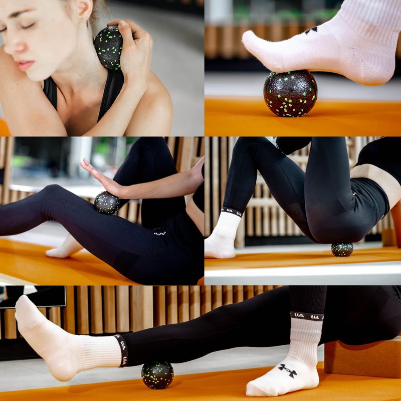 Masážní sada malá XTREXO TRX-MST030 černo-žlutá  4