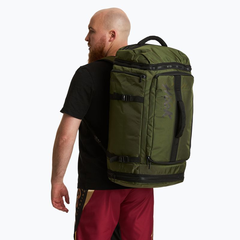 Batoh HOOK FIGHTING Camp 2v1 Duffel Bag 41 l green 2