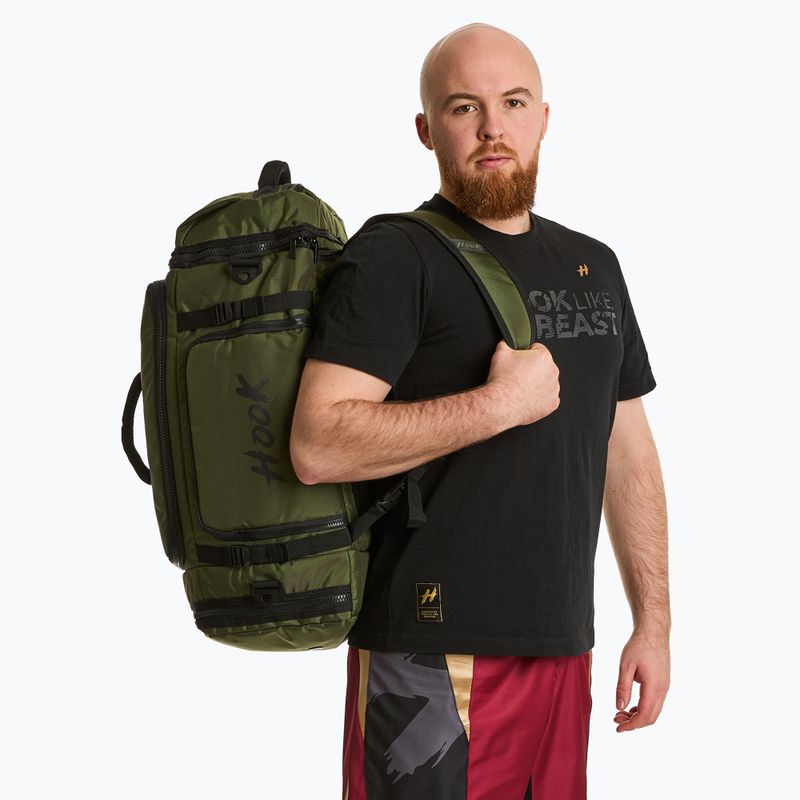 Batoh HOOK FIGHTING Camp 2v1 Duffel Bag 41 l green 3