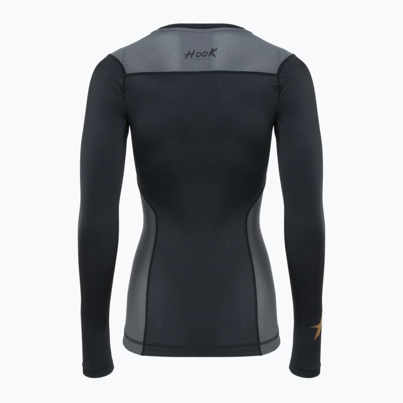 Dámský Rashguard HOOK FIGHTING Base black 8