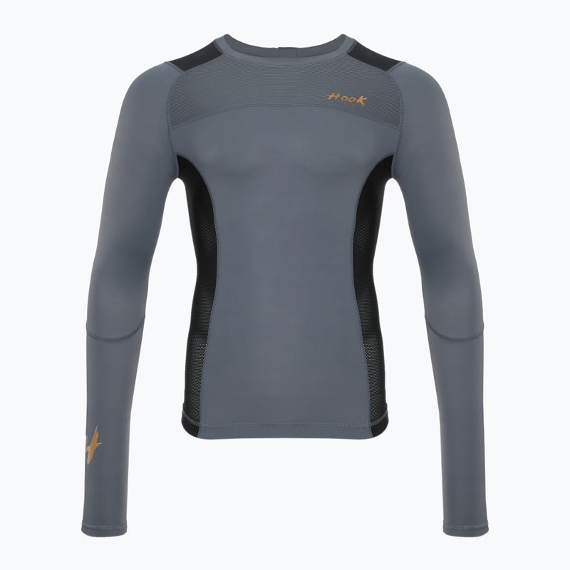 Dámský Rashguard Longsleeve HOOK FIGHTING Base black 8