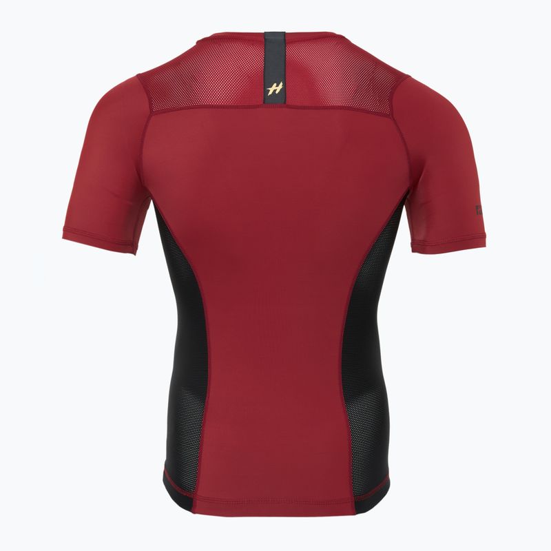 Pánský Rashguard HOOK FIGHTING Base red 8