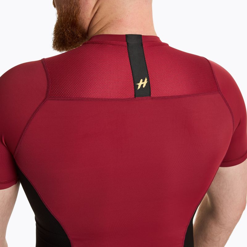 Pánský Rashguard HOOK FIGHTING Base red 6