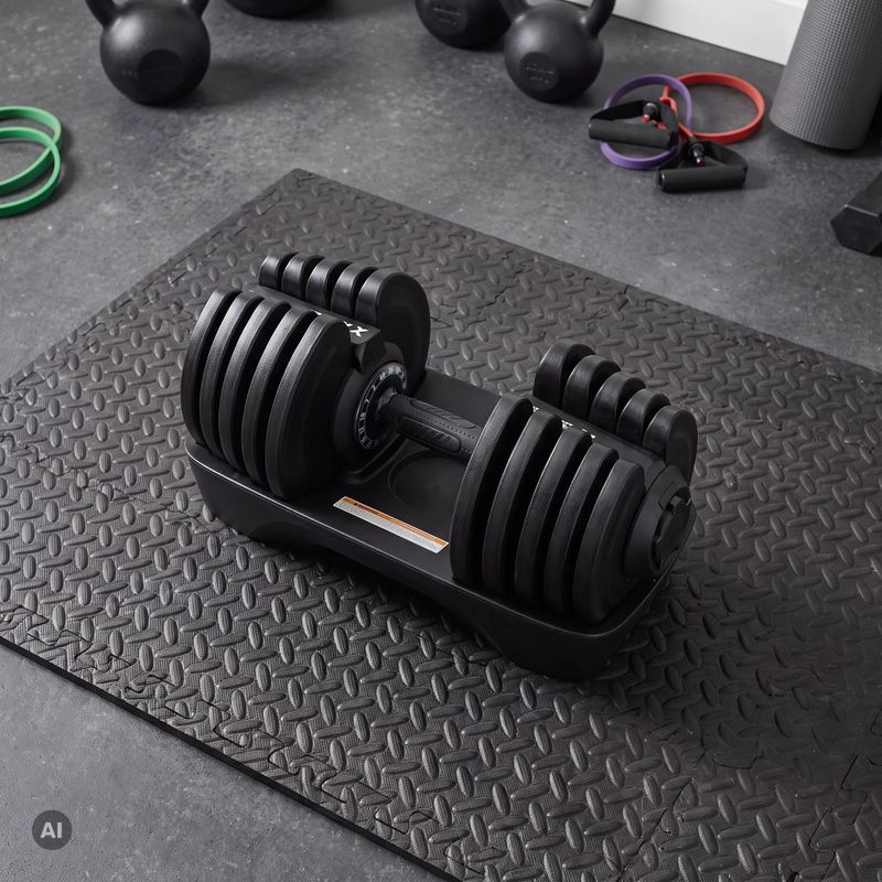 Nastavitelná činka XTREXO TXO-B4W001 40 kg black 7
