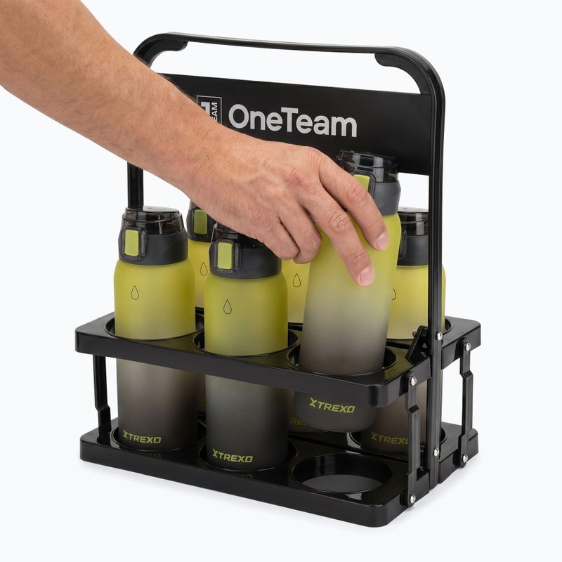 Košík na láhve OneTeam Water Bottle Carries black 2
