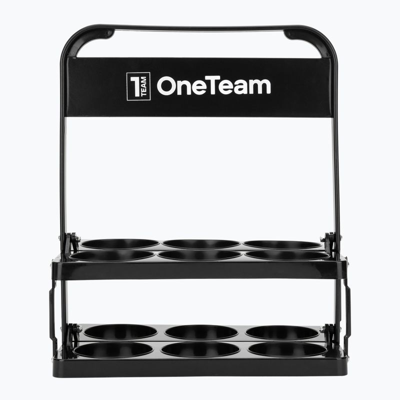 Košík na láhve OneTeam Water Bottle Carries black 2