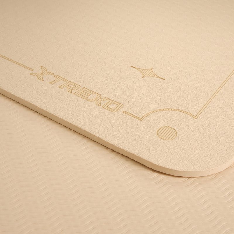 Podložka na jógu XTREXO TXO-B4Z001-BZ 6 mm light brown 6