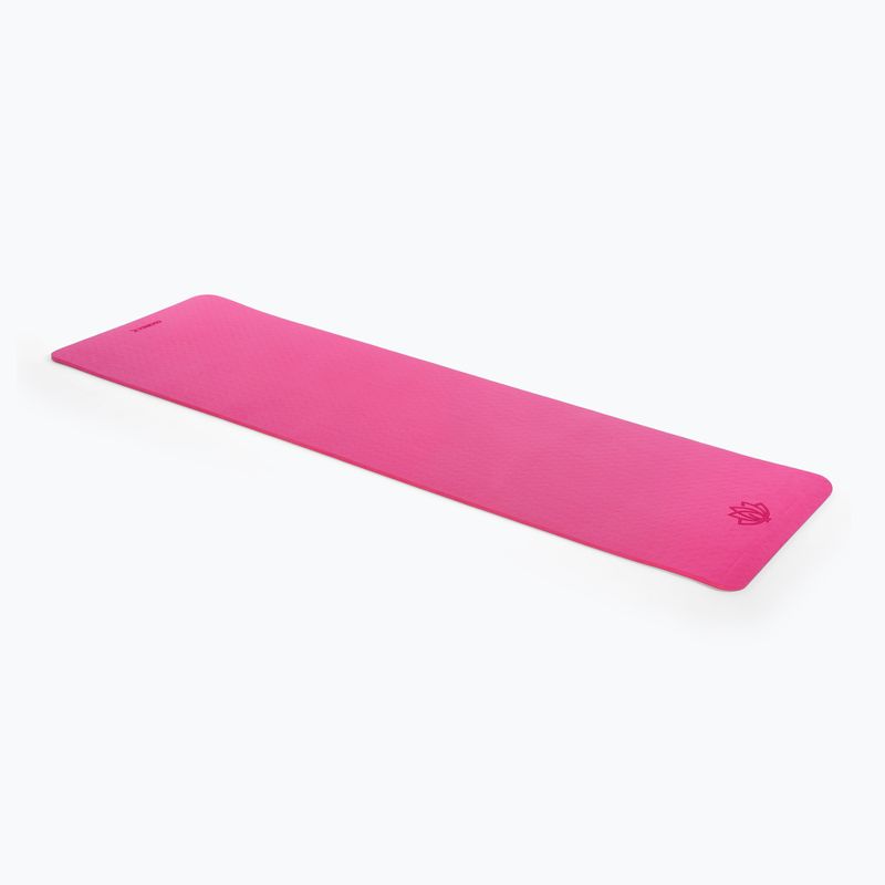 Fitness podložka TREXO TXO-B4Z002-PK 10 mm pink