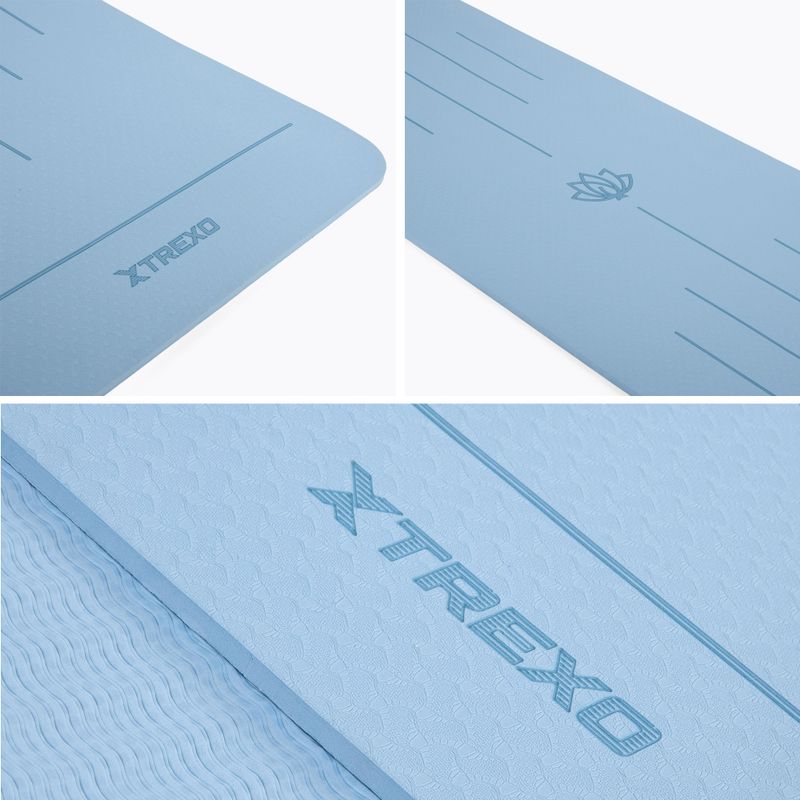 Podložka na cvičení TREXO TXO-B4Z002-BL 6 mm blue 4