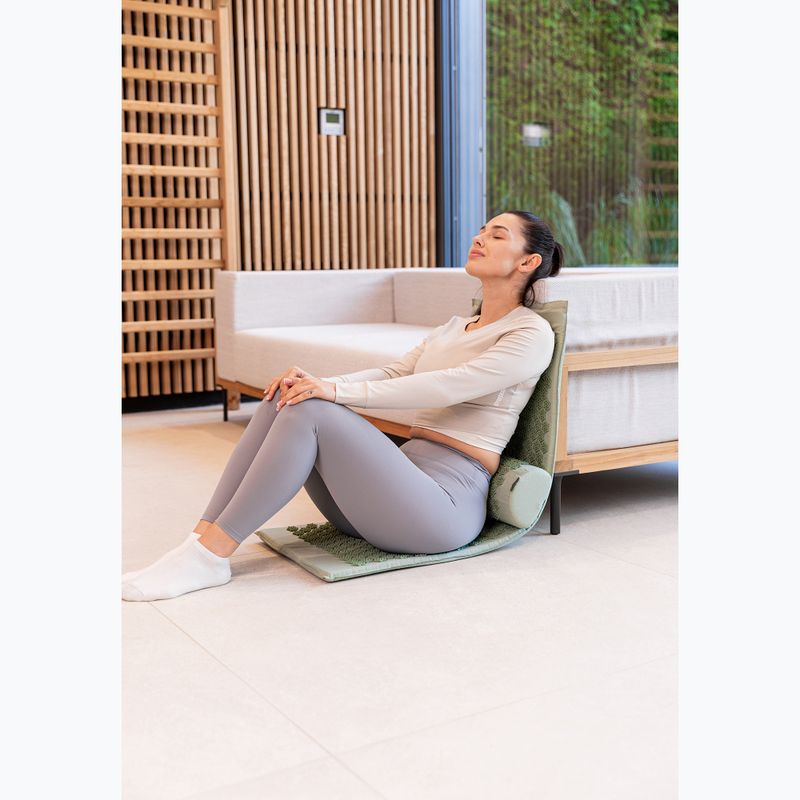 Akupresurní podložka XTREXO velká s polštářkem TXO-B4Z005-GN green 13