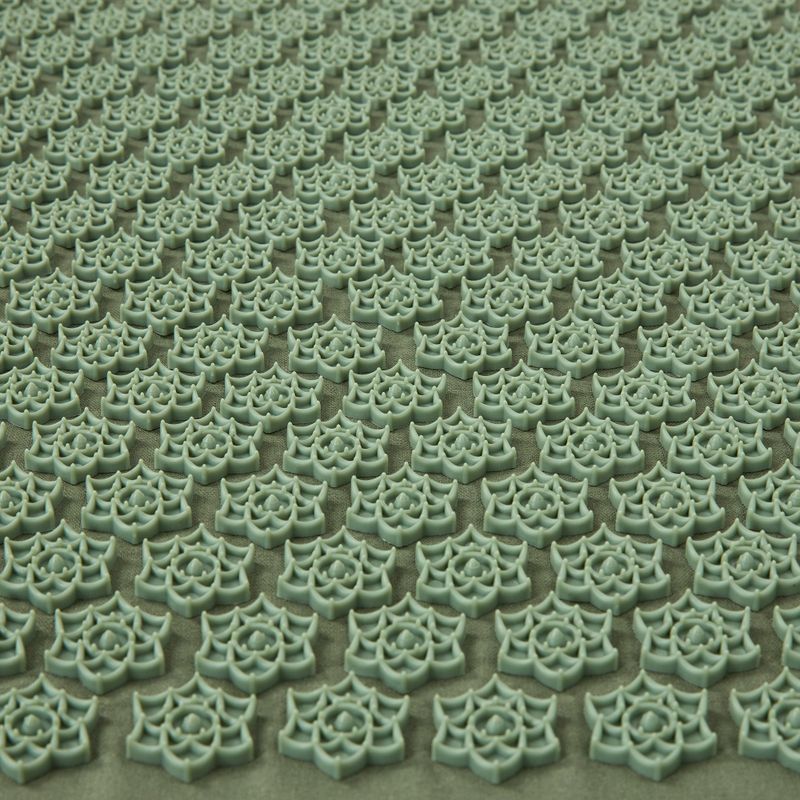 Akupresurní podložka XTREXO ECO s polštářkem TXO-B4Z006-GN green 7