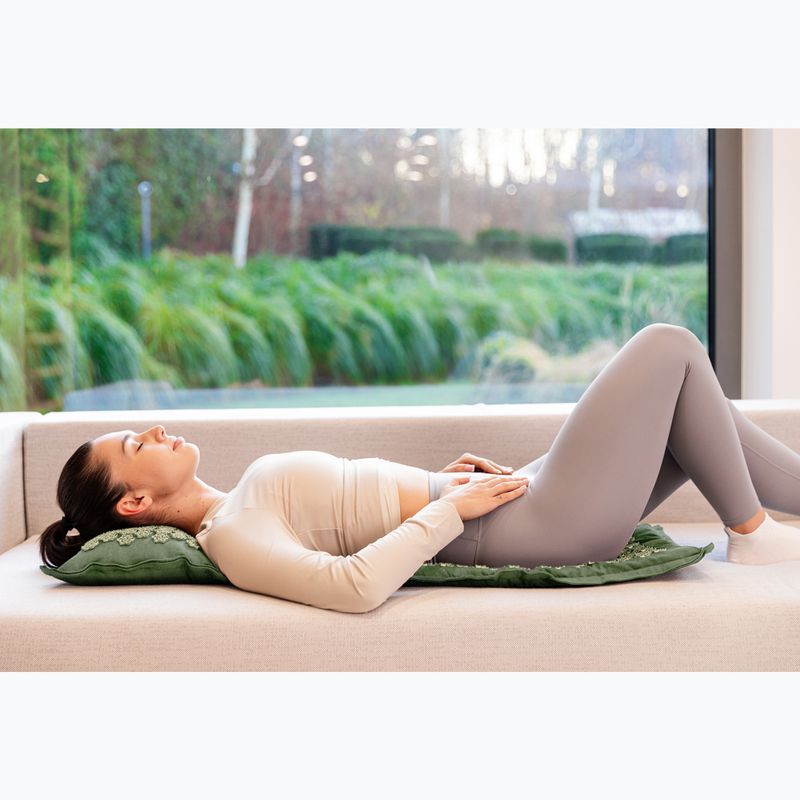 Akupresurní podložka XTREXO ECO s polštářkem TXO-B4Z006-GN green 4