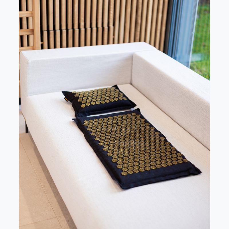 Akupresurní podložka XTREXO ECO s polštářkem TXO-B4Z006-BK black 14