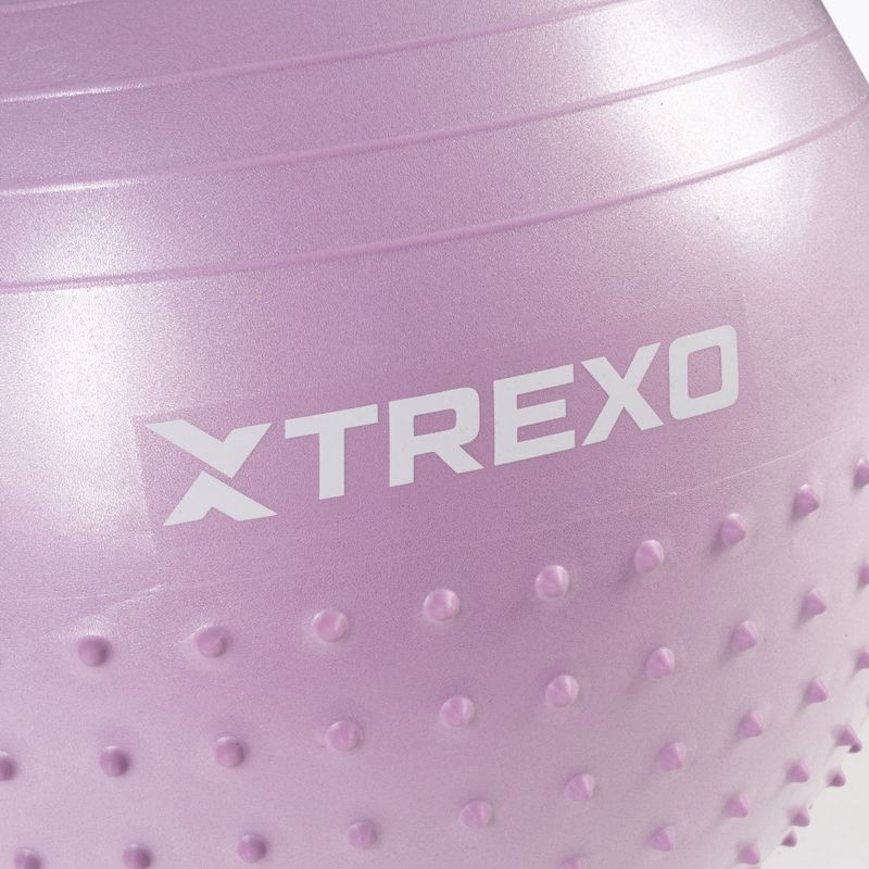 Masážní gymnastický míč  XTREXO TXO-B4Z020-VT 55 cm violet 6