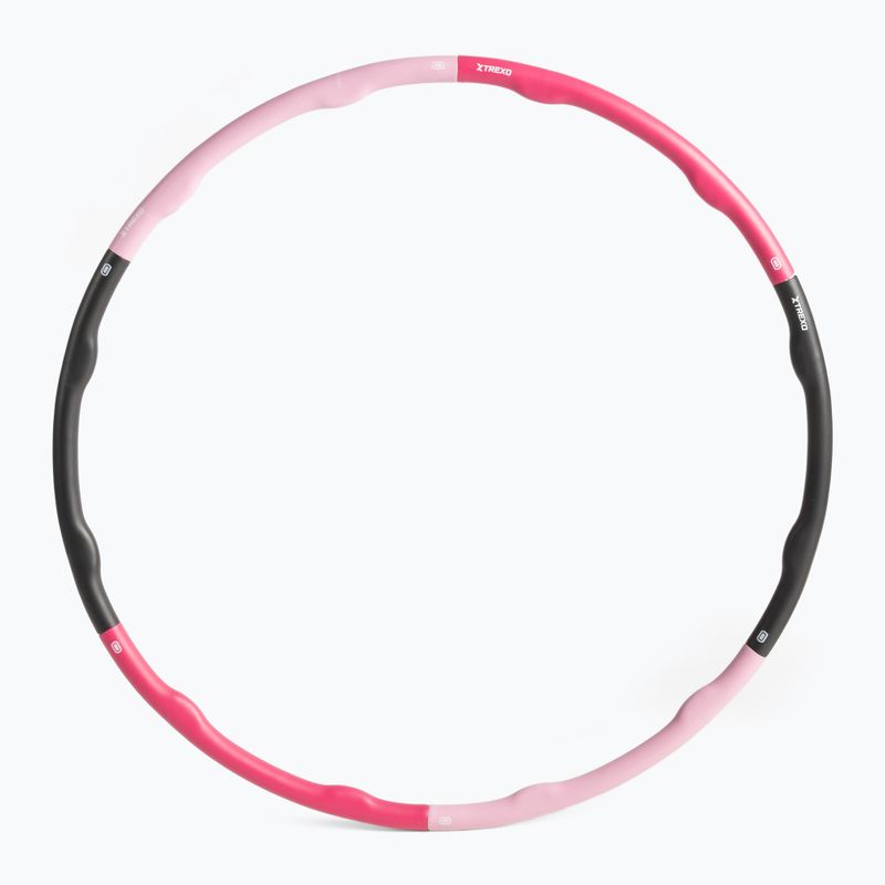 Masážní obruš hula hoop XTREXO TXO-B4Z035-PK pink