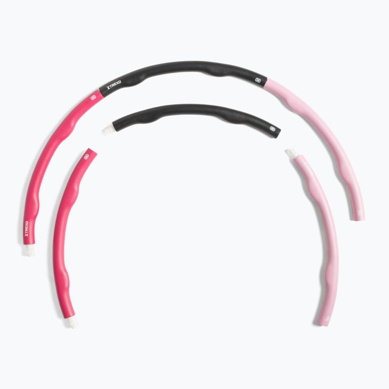 Masážní obruš hula hoop XTREXO TXO-B4Z035-PK pink 3