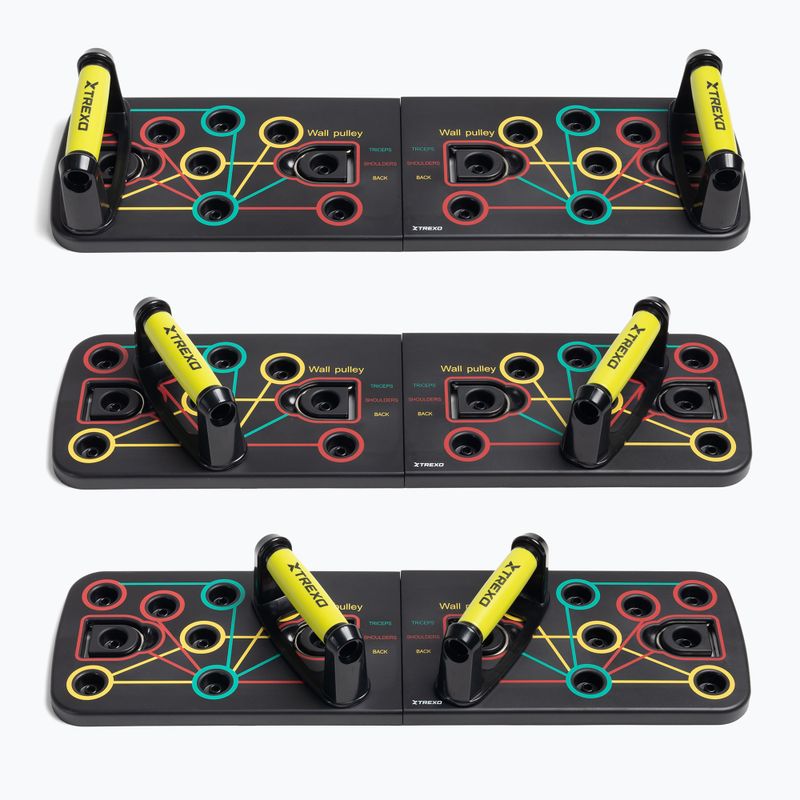 Multifunkční plošina s úchyty XTREXO skládací TXO-B4Z044-BK black 3