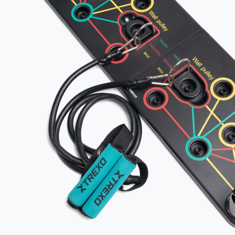 Multifunkční plošina s úchyty a expandérem XTREXO skládací TXO-B4Z045-BK black 15