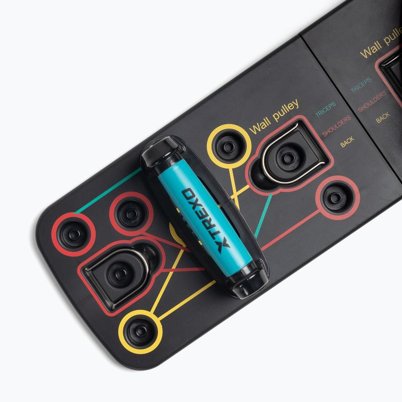 Multifunkční plošina s úchyty a expandérem XTREXO skládací TXO-B4Z045-BK black 16