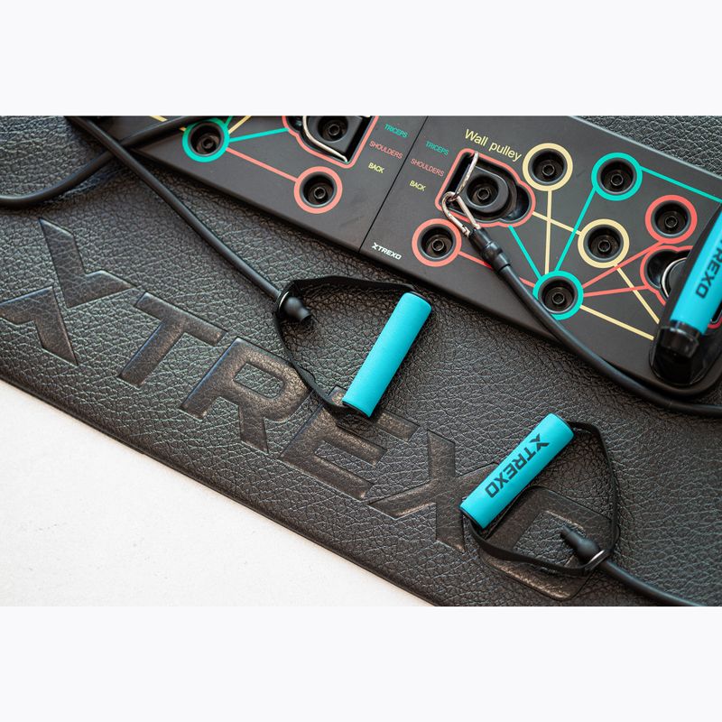 Multifunkční plošina s úchyty a expandérem XTREXO skládací TXO-B4Z045-BK black 12