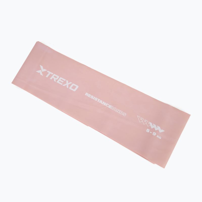 Posilovací guma XTREXO 3/5 TXO-B4Z049-VT 16-38 kg violet