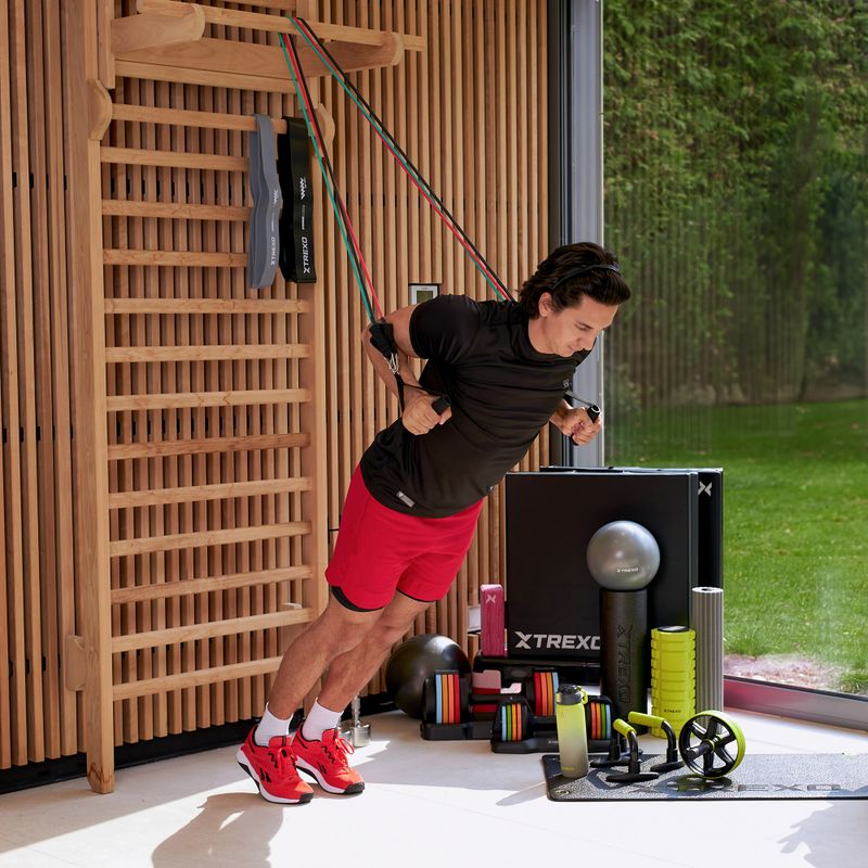 Sada gumových expandérů XTREXO TXO-B4Z055-ALL vícebarevná 3