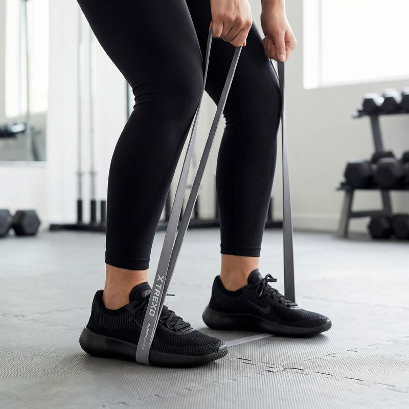 Posilovací páska XTREXO TXO-B4Z071-GY 9-11 kg grey 3