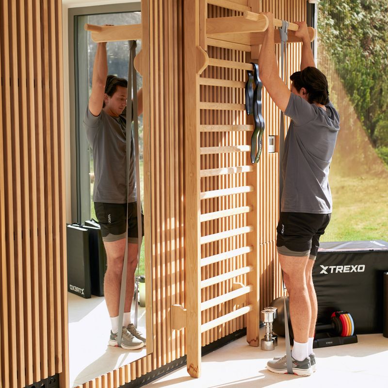 Posilovací páska XTREXO TXO-B4Z071-GY 9-11 kg grey 7