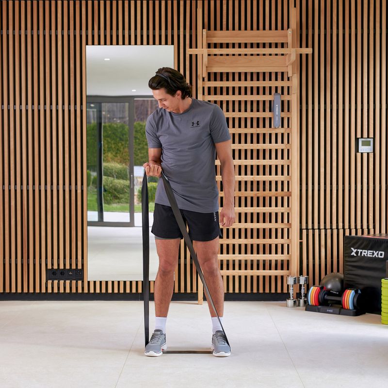 Posilovací páska XTREXO TXO-B4Z072-BK 12-15 kg black 5