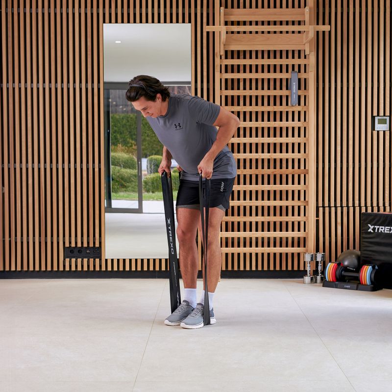 Posilovací páska XTREXO TXO-B4Z072-BK 12-15 kg black 6