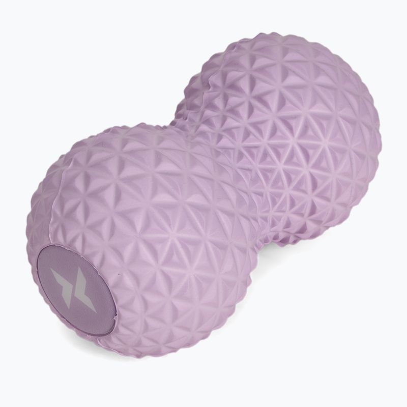 Dvojitý masážní míč TREXO TXO-B4Z075-VT violet
