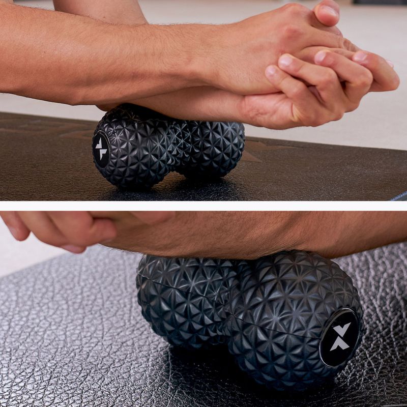 Masážní míček dual  XTREXO TXO-B4Z075-BK black 5