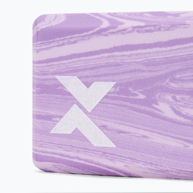 Kostka na jógu XTREXO TXO-B4Z076-VT violet 6