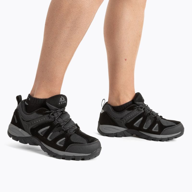 Pánské trekingové boty KADVA Traver Low WaterProof černé 3