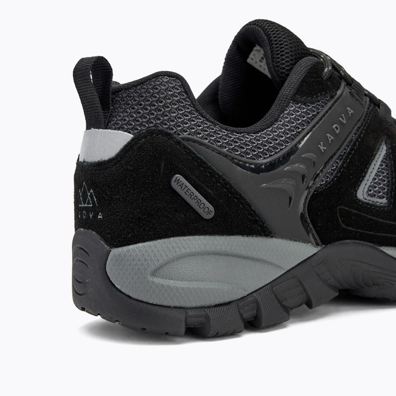 Pánské trekingové boty KADVA Traver Low WaterProof černé 10