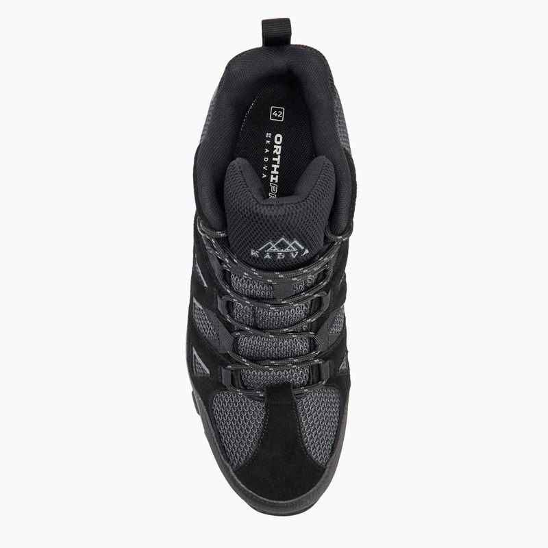Pánské trekingové boty KADVA Traver Mid WaterProof černé 6