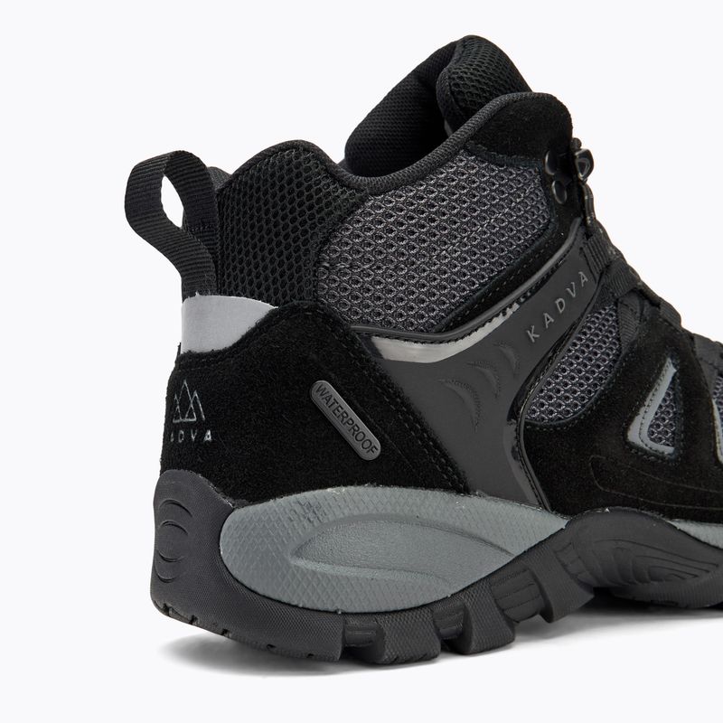 Pánské trekingové boty KADVA Traver Mid WaterProof černé 9