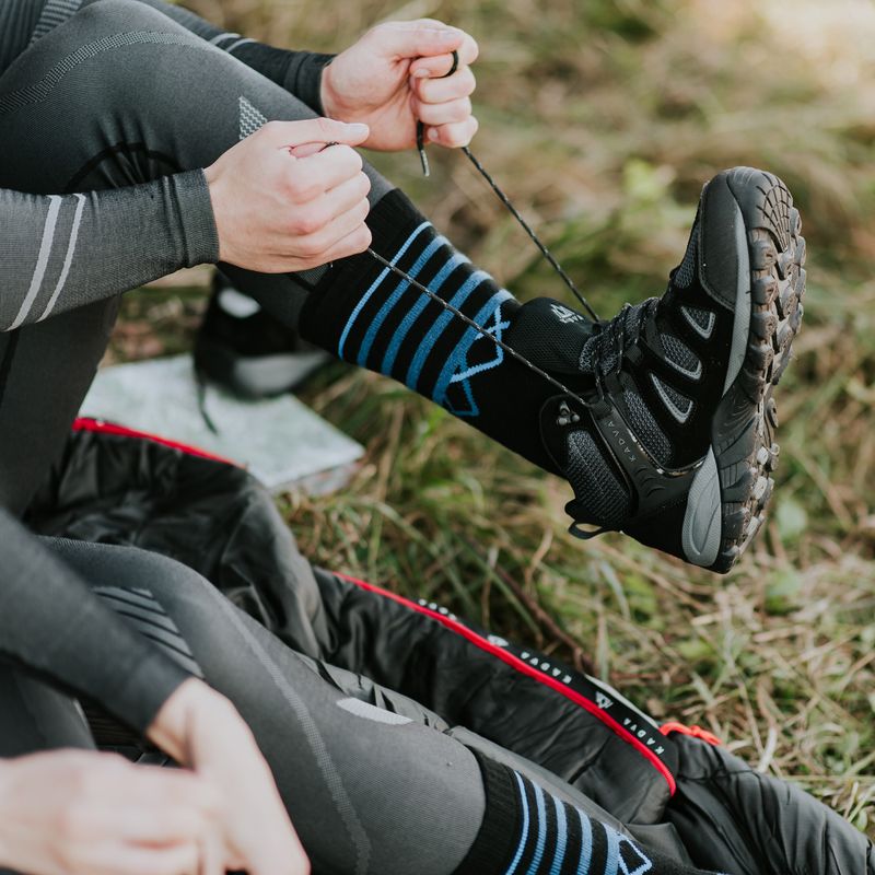 Pánské trekingové boty KADVA Traver Mid WaterProof černé 13