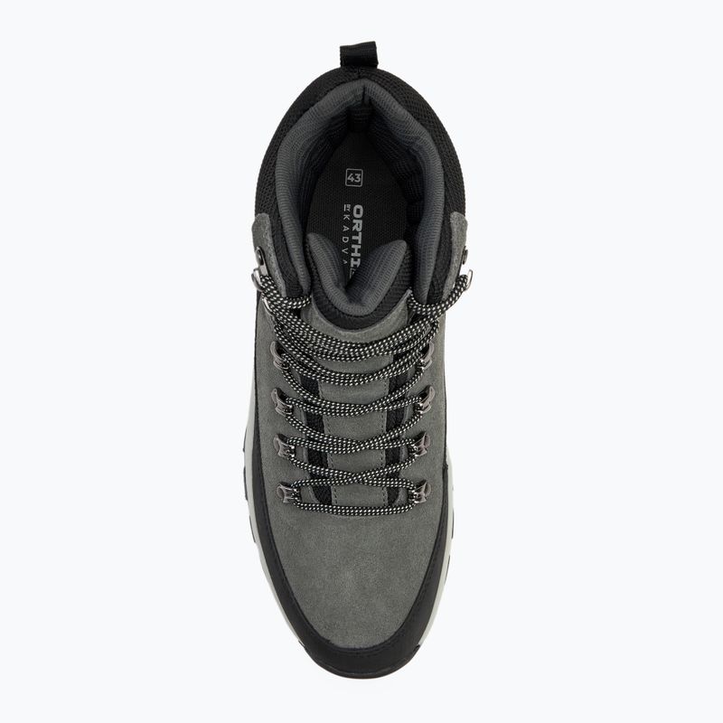 Pánské trekingové boty KADVA Adven Mid WaterProof šedé 6