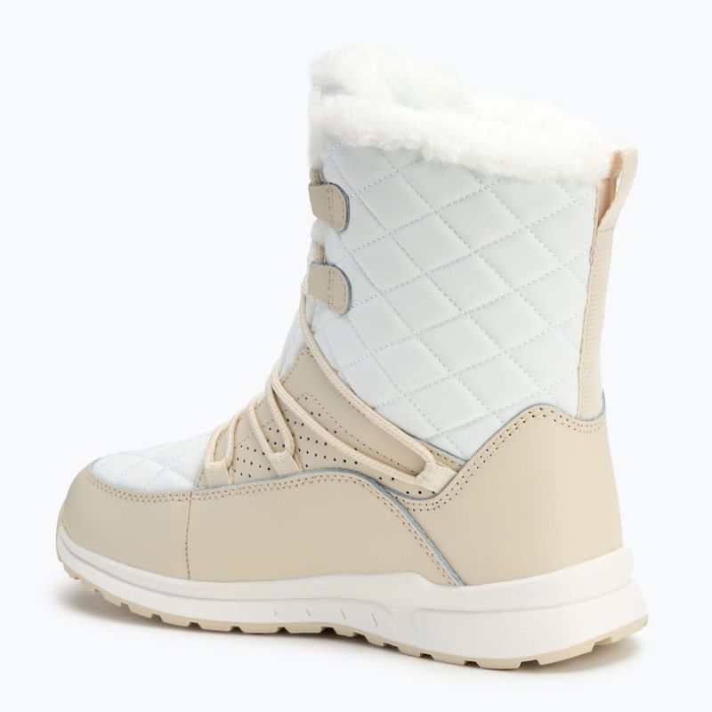 Zateplené dámské sněhule KADVA Summit Mid WaterProof 3M Thinsulate bílá 3